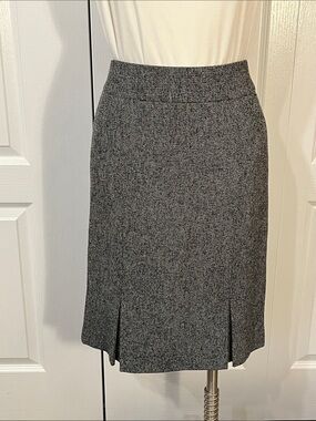 Kasper tweed style lined skirt